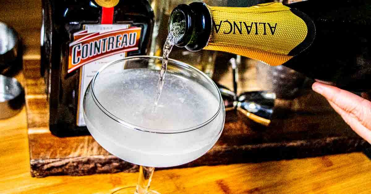 French 75 Recipe with Cointreau