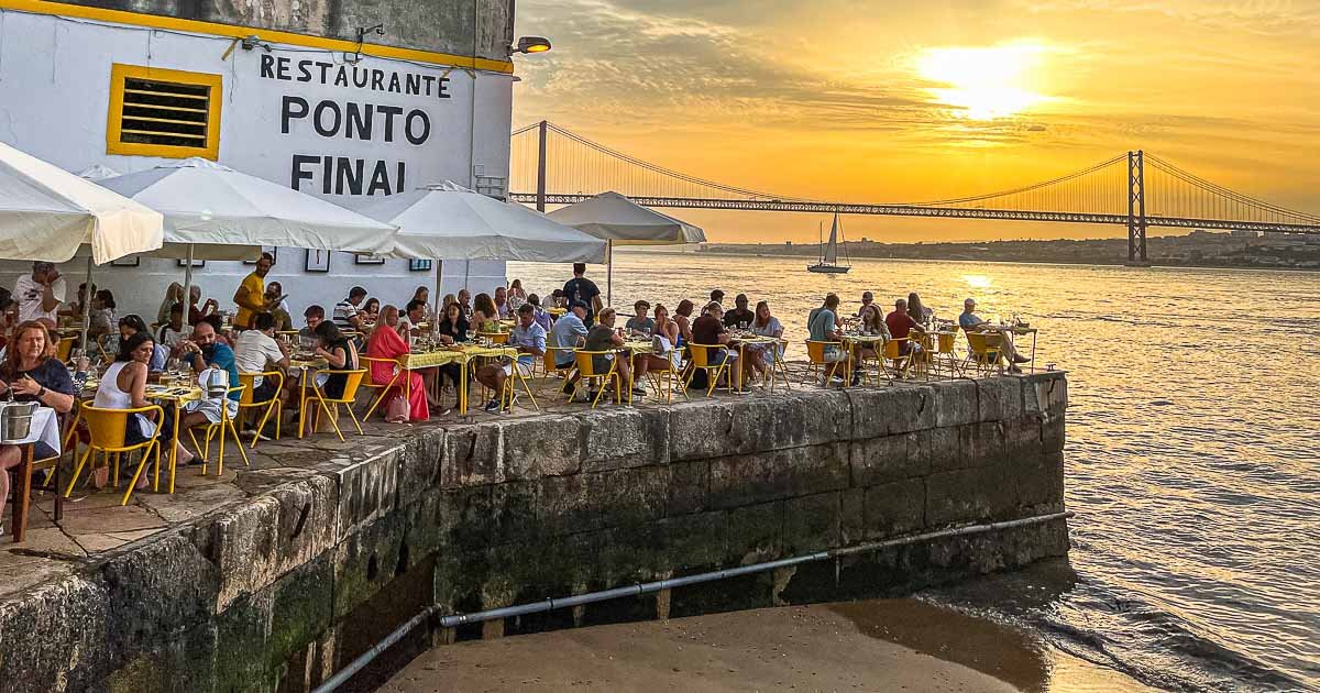 What It’s Like to Eat at Ponto Final in Lisbon
