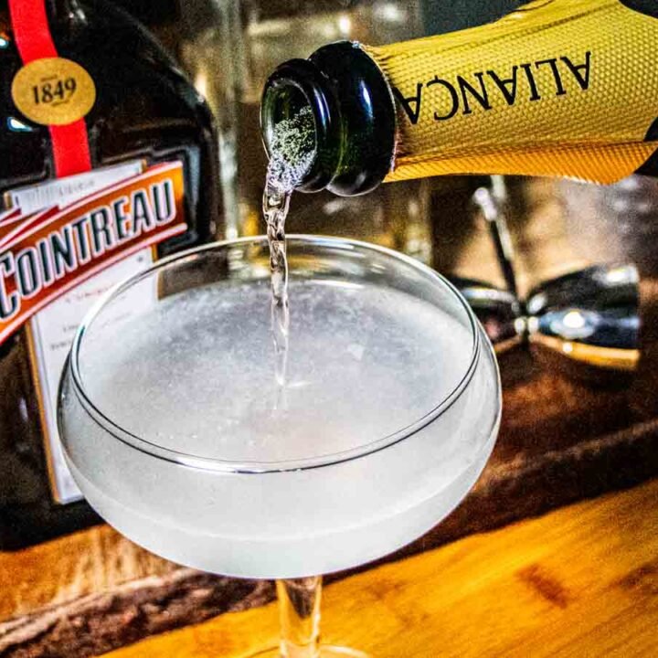 French 75 Recipe with Cointreau