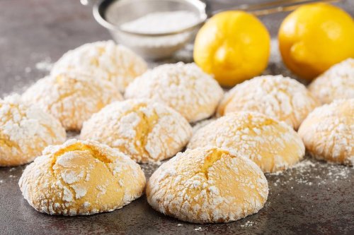 Refreshing Cracked Lemon Cookies Recipe Melts In Your Mouth