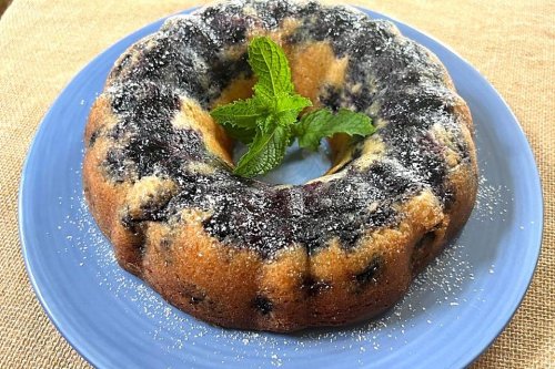 Moist Blueberry Ricotta Cake Recipe for Breakfast, Brunch or Dessert