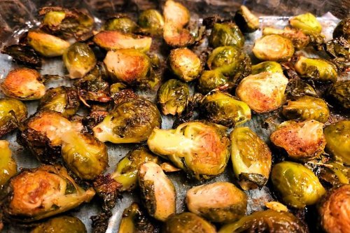 Amazing Marinated Roasted Brussels Sprouts Recipe Has Flavor to the Core