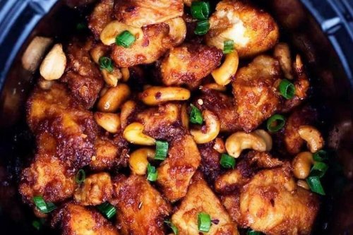 Slow-cooker Cashew Chicken Recipe: A Skinny Cashew Chicken Recipe for the Crock Pot™ | Slow Cooker | 30Seconds Food