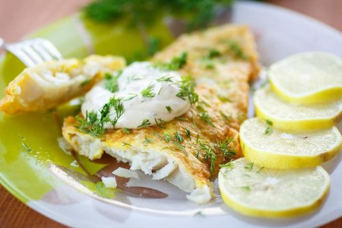 10-Minute Pan-fried Fish Recipe With Lemon Dill Sauce Is Healthy Eating
