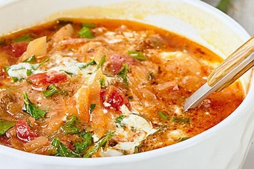 Ground Beef Mexican Taco Cabbage Soup Recipe Is a Soup Night Favorite