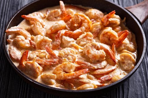 Quick One-Pan Creamy Garlic Parmesan Shrimp Recipe Is a Dinner Winner