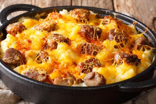 Old-Fashioned Potato, Sausage & Cheese Casserole Recipe Never Gets Old
