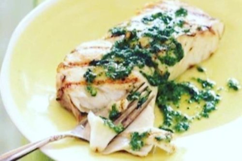 ​Grilled Halibut Recipe With Basil Green Onion Butter: A Terrific 5-Ingredient Fish Recipe | Seafood | 30Seconds Food