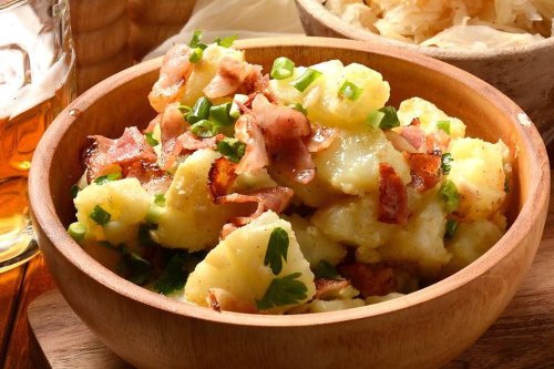 German Potato Salad Recipe With Crispy Bacon Is How to Oktoberfest | Side Dishes | 30Seconds Food