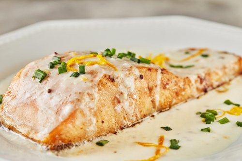 20-Minute Pan-seared Salmon Recipe With Orange Butter Sauce Is Gourmet Fast