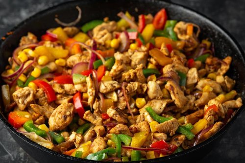 Quick Skillet Chicken Fajitas Recipe Cooks In About 10 Minutes | Poultry | 30Seconds Food