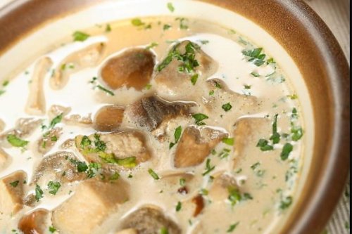 Croatian Mushroom Soup Recipe: A Creamy Dried Mushroom Soup Recipe From Croatia | Soups | 30Seconds Food