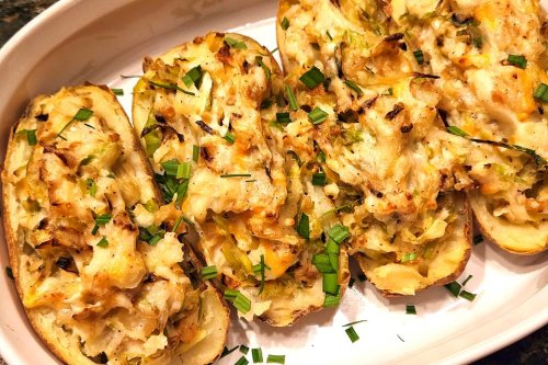 Colcannon Twice Baked Potatoes Recipe: A Tasty Twist on Traditional | Side Dishes | 30Seconds Food