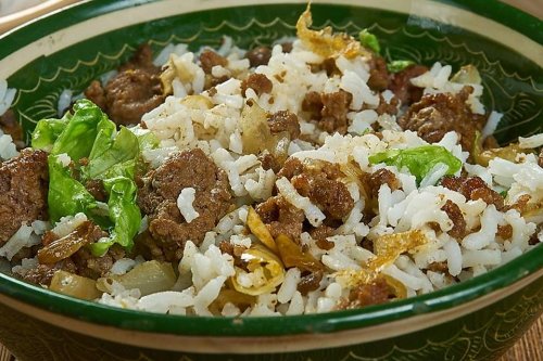 Jailhouse Rice Recipe: This Ground Beef Rice Casserole Budget Recipe Rocks | Casseroles | 30Seconds Food