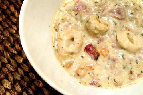 Creamy Ham, White Bean & Tortellini Chowder Recipe Satisfies the Soul | Soups | 30Seconds Food