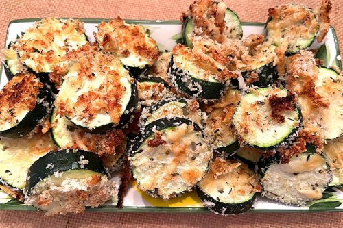 Crispy Parmesan-Crusted Baked Zucchini Recipe Makes Vegetables Shine