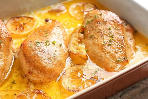 Magic Honey-Dijon Citrus Baked Chicken Recipe Is a Chicken Dinner Winner