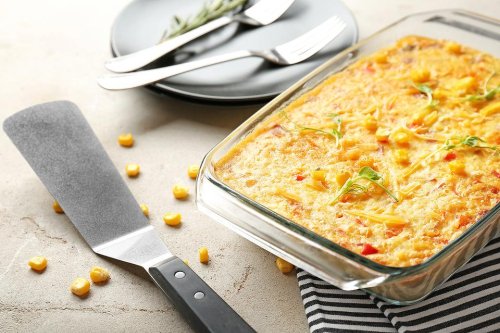 Chef's Creamy Baked Corn Casserole Recipe With Parmesan-Reggiano Is Layers of Flavor
