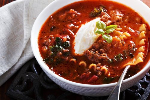 Best Lasagna Soup Recipe: This Italian Soup Is Lasagna in a Bowl