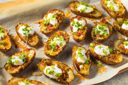 Crispy Baked Potato Skins Recipe: An Appetizer Every Super Bowl™ Party Needs
