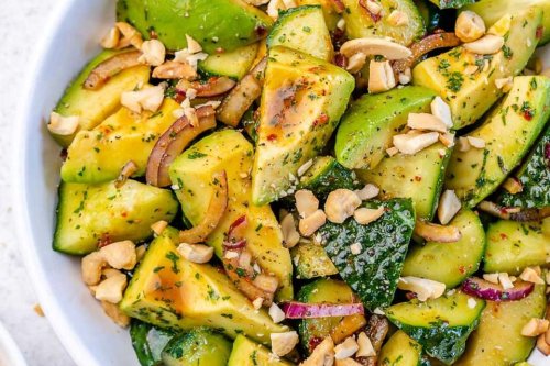 10-Minute Cucumber Avocado Salad Recipe: The Best Recipe You Could Make Tonight | Salads | 30Seconds Food