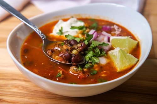 Aztec Black Bean Soup Recipe: A 30-Minute Soup Recipe for Winter Nights