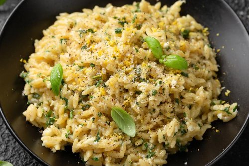 Creamy Garlic Parmesan Orzo Recipe: This Buttery Side Dish Is to Die For