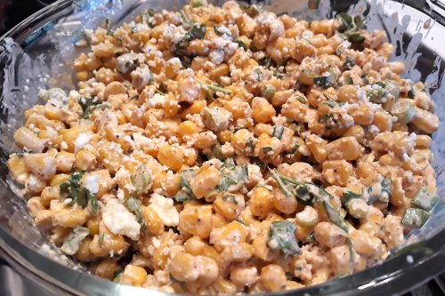 Creamy Mexican Street Corn Salad Recipe: This Elote Salad Recipe Is a Fresh & Flavorful