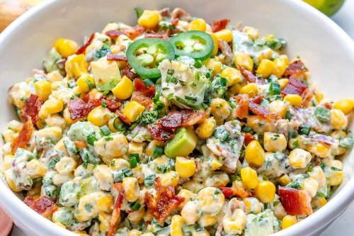 Creamy Avocado Corn Salad Recipe: Recipe Requests Are Guaranteed for This Avocado Salad Recipe