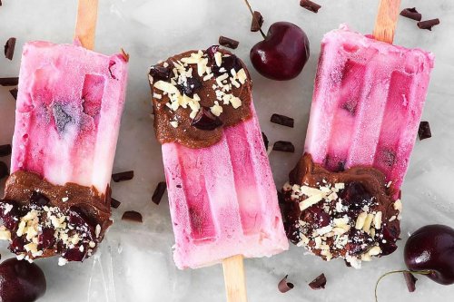 Chocolate Cherry Red Wine Ice Pops Recipe Is How to Celebrate Life