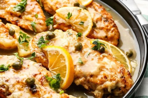Fork-Tender Chicken Piccata Recipe: You'll Eat a Lotta This Easy Chicken Piccata Recipe | Poultry | 30Seconds Food