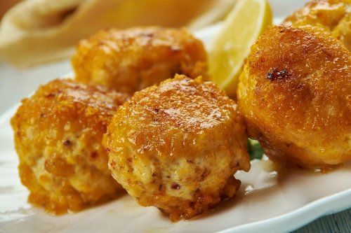 Bangin' Chicken Artichoke Balls Recipe: Cheesy Baked Chicken & Artichoke Bites Recipe for Gameday | Appetizers | 30Seconds Food
