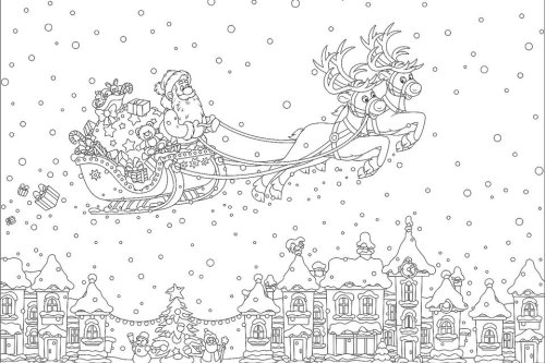 christmas coloring pages for kids adults fun free printable coloring pages for the holidays printables 30seconds mom flipboard