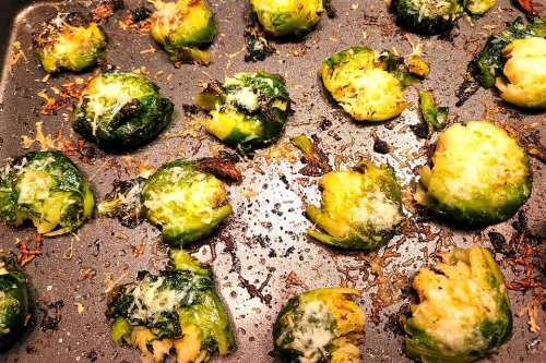 Crispy Smashed Brussels Sprouts Recipe With Parmesan Is Just Wow | Side Dishes | 30Seconds Food