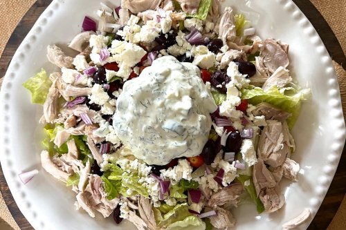 Mediterranean Tzatziki Chicken Salad Recipe Is What Everyone Is Making (20 Minutes)