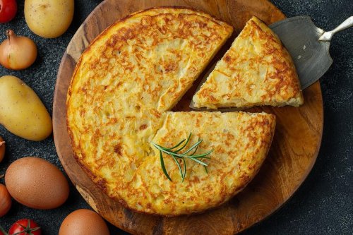 4-Ingredient Tortilla de Patatas Spanish Frittata Is a Simple Spanish Tapas Recipe at Its Finest