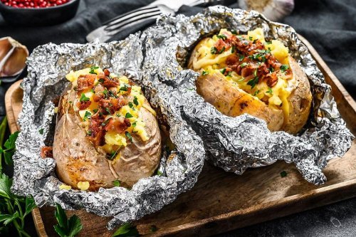 Whole Oven-Baked Potatoes Recipe: The Best Loaded Baked Potato Recipe (So Creamy!) | Vegetables | 30Seconds Food