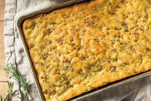 Rosemary Garlic Focaccia Bread Recipe Is Surprisingly Easy to Make