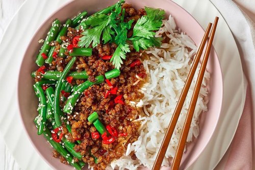20-Minute Vietnamese Ground Pork Stir-fry Recipe With Green Beans