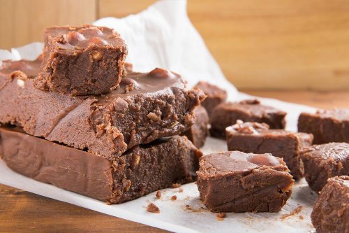 2 Ingredient Chocolate Fudge Recipe Is Deliciously Quick And Easy Candy 30seconds Food Flipboard 0499