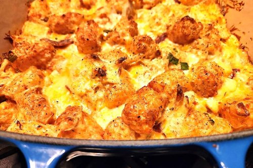 Loaded Chicken Ranch Tater Tot Casserole Recipe Is a Dinner Grand Slam (8 Ingredients)