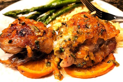 Sticky Orange Baked Chicken Recipe Is What You Need Right Now (9 Ingredients)