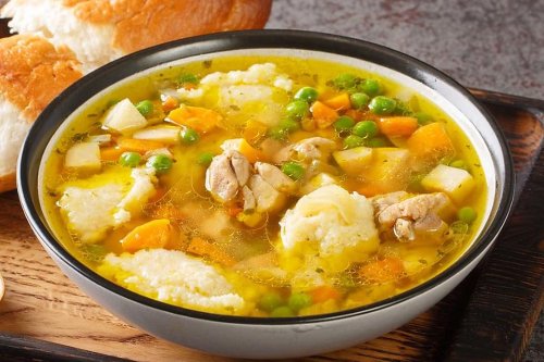 Grandma's Easy Chicken & Dumpling Soup Recipe (Ajngemahtec) Straight From Croatia