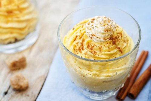 10-Minute Creamy Pumpkin Cheesecake Mousse Recipe Is Fall Dessert Perfection (No Baking Required)