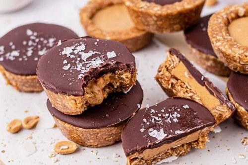 Chocolate Peanut Butter Oat Cups Recipe Will Make You Sweet on Clean Eating