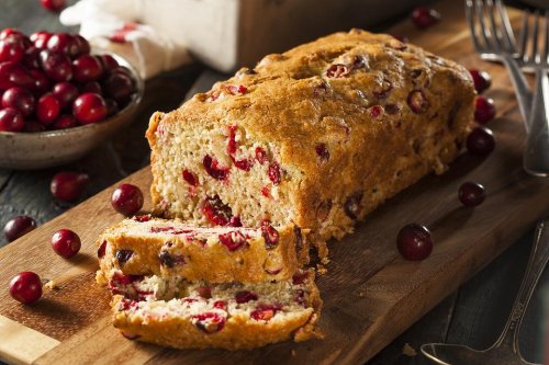 Moist Cream Cheese Cranberry Bread Recipe Is a Hall of Fame Recipe | Bread/Muffins | 30Seconds Food
