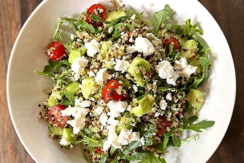 Glorious Grain Salad Recipe With Lemon Herb Dressing: Quinoa, Orzo, Pasta? (You Decide)