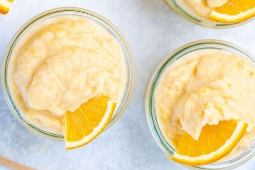 Orange Creamsicle Ice Cream Recipe Is Dairy-free & Will Remind You of Childhood