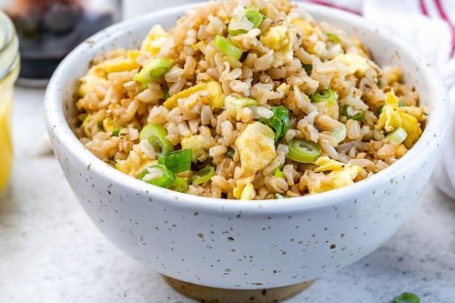 Quick 6-Ingredient Garlic Fried Rice Recipe Is Tasty Clean Eating