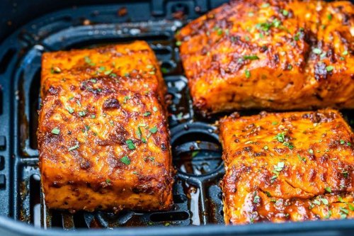 Best Ever Moist & Crispy Air-Fryer Salmon Recipe Melts in Your Mouth